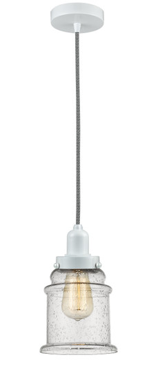 Whitney One Light Mini Pendant in White (405|100W-10BW-0H-W-G184)