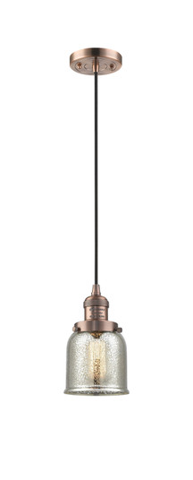 Franklin Restoration One Light Mini Pendant in Antique Copper (405|201C-AC-G58)