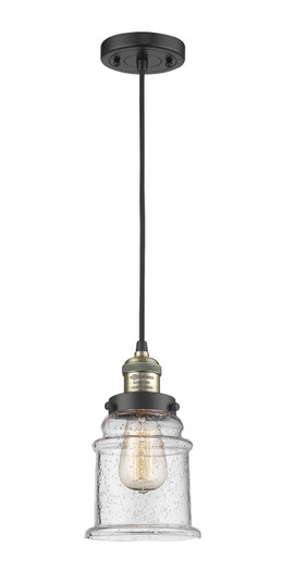Franklin Restoration LED Mini Pendant in Black Antique Brass (405|201C-BAB-G184-LED)