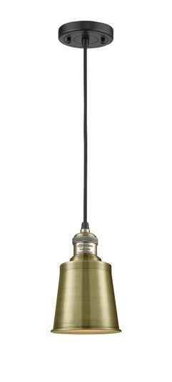 Franklin Restoration LED Pendant in Black Antique Brass (405|201C-BAB-M9-AB)