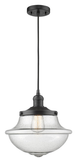 Franklin Restoration LED Mini Pendant in Matte Black (405|201C-BK-G544-LED)