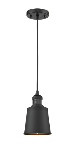 Franklin Restoration LED Pendant in Matte Black (405|201C-BK-M9-BK)