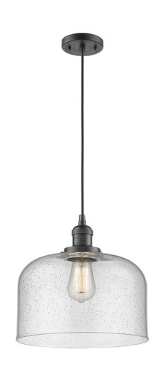 Franklin Restoration One Light Mini Pendant in Oil Rubbed Bronze (405|201C-OB-G74-L) Franklin Restoration One Light Mini Pendant in Oil Rubbed Bronze (405|201C-OB-G74-L)