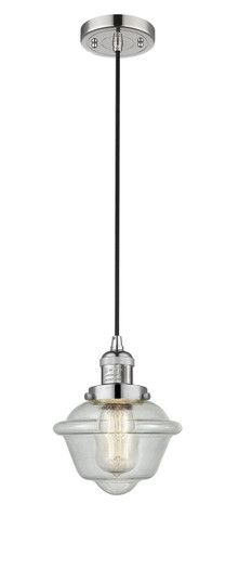 Franklin Restoration One Light Mini Pendant in Polished Nickel (405|201C-PN-G534)