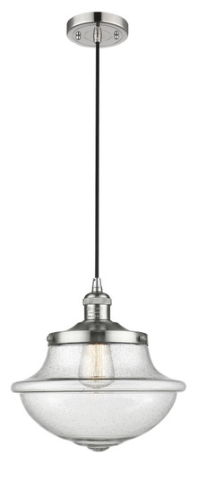 Franklin Restoration One Light Mini Pendant in Polished Nickel (405|201C-PN-G544)