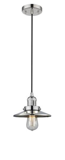 Franklin Restoration One Light Mini Pendant in Polished Nickel (405|201C-PN-M1)
