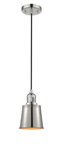 Franklin Restoration One Light Mini Pendant in Polished Nickel (405|201C-PN-M9)