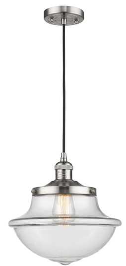 Franklin Restoration LED Mini Pendant in Brushed Satin Nickel (405|201C-SN-G542-LED)