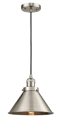 Franklin Restoration LED Mini Pendant in Brushed Satin Nickel (405|201C-SN-M10-SN-LED)