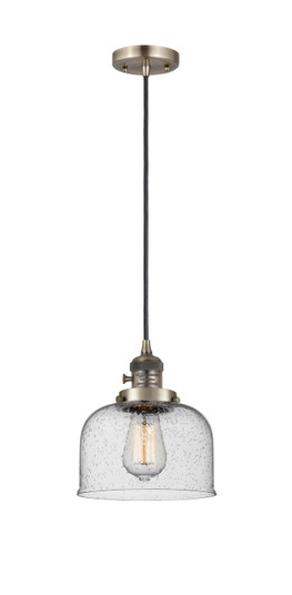 Franklin Restoration LED Mini Pendant in Antique Brass (405|201CSW-AB-G74-LED)