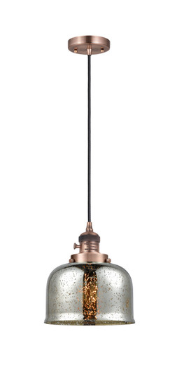 Franklin Restoration LED Mini Pendant in Antique Copper (405|201CSW-AC-G78-LED)