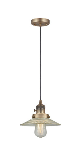 Franklin Restoration LED Mini Pendant in Brushed Brass (405|201CSW-BB-G2-LED)
