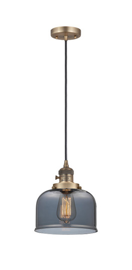 Franklin Restoration One Light Mini Pendant in Brushed Brass (405|201CSW-BB-G73)