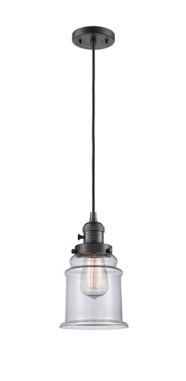 Franklin Restoration One Light Mini Pendant in Oil Rubbed Bronze (405|201CSW-OB-G182)