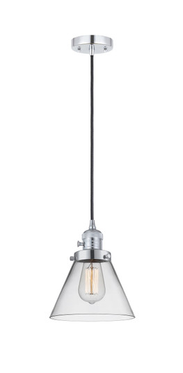 Franklin Restoration One Light Mini Pendant in Polished Chrome (405|201CSW-PC-G42)