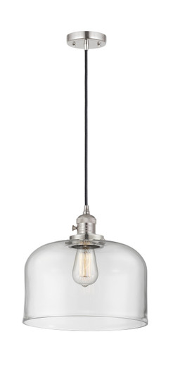 Franklin Restoration One Light Mini Pendant in Polished Nickel (405|201CSW-PN-G72-L)