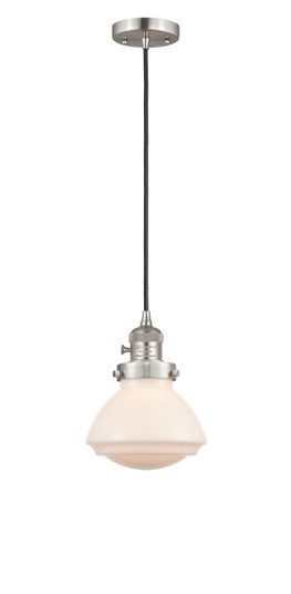 Franklin Restoration LED Mini Pendant in Brushed Satin Nickel (405|201CSW-SN-G321-LED)