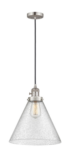 Franklin Restoration LED Pendant in Brushed Satin Nickel (405|201CSW-SN-G44-L-LED)