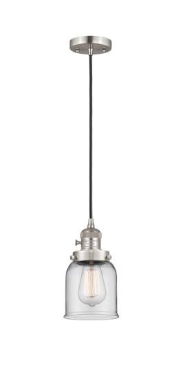 Franklin Restoration One Light Mini Pendant in Brushed Satin Nickel (405|201CSW-SN-G52)
