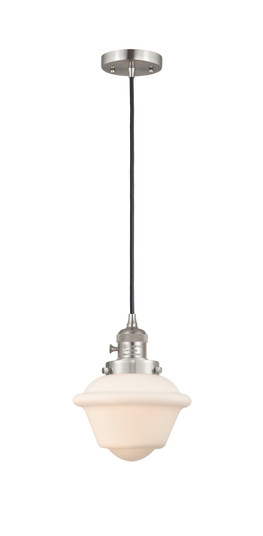 Franklin Restoration One Light Mini Pendant in Brushed Satin Nickel (405|201CSW-SN-G531)