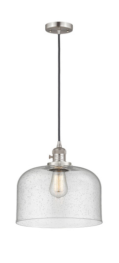 Franklin Restoration LED Mini Pendant in Brushed Satin Nickel (405|201CSW-SN-G74-L-LED)