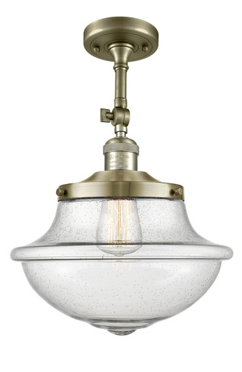 Franklin Restoration LED Semi-Flush Mount in Antique Brass (405|201F-AB-G544-LED) Franklin Restoration LED Semi-Flush Mount in Antique Brass (405|201F-AB-G544-LED)