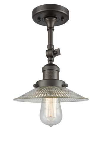 Franklin Restoration One Light Semi-Flush Mount in Oil Rubbed Bronze (405|201F-OB-G2)