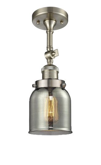 Franklin Restoration One Light Semi-Flush Mount in Brushed Satin Nickel (405|201F-SN-G53)
