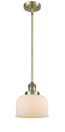 Franklin Restoration One Light Mini Pendant in Antique Brass (405|201S-AB-G71)