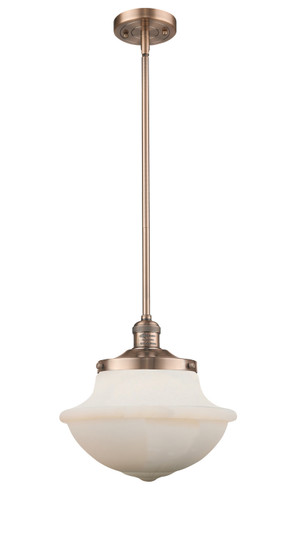 Franklin Restoration One Light Mini Pendant in Antique Copper (405|201S-AC-G541) Franklin Restoration One Light Mini Pendant in Antique Copper (405|201S-AC-G541)