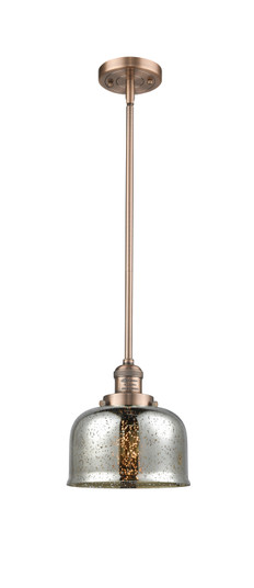 Franklin Restoration LED Mini Pendant in Antique Copper (405|201S-AC-G78-LED)
