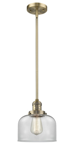 Franklin Restoration LED Mini Pendant in Brushed Brass (405|201S-BB-G72-LED)