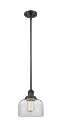 Franklin Restoration LED Mini Pendant in Matte Black (405|201S-BK-G72-LED)