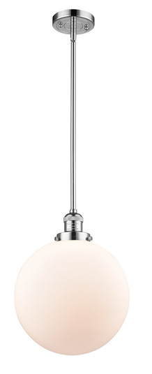 Franklin Restoration LED Mini Pendant in Polished Chrome (405|201S-PC-G201-12-LED)