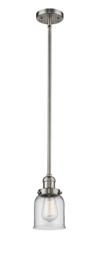 Franklin Restoration One Light Mini Pendant in Brushed Satin Nickel (405|201S-SN-G52)