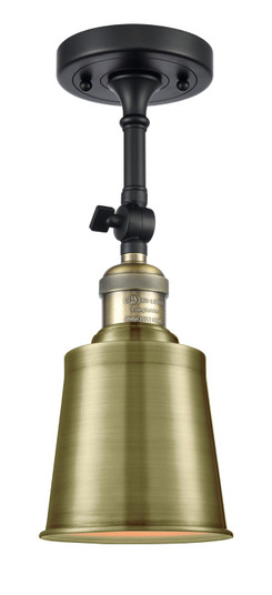 Franklin Restoration One Light Wall Sconce in Black Antique Brass (405|203-BAB-M9-AB)