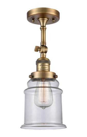 Franklin Restoration LED Wall Sconce in Brushed Brass (405|203-BB-G182-LED)