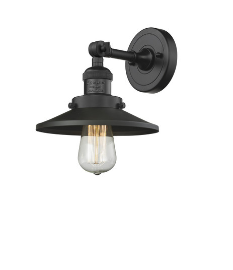 Franklin Restoration LED Wall Sconce in Matte Black (405|203-BK-M6-LED)