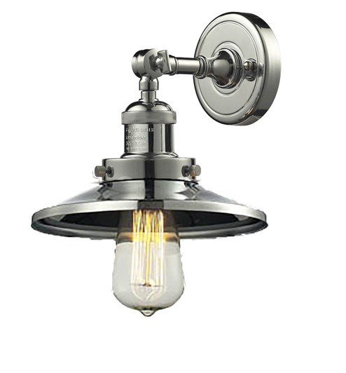 Franklin Restoration One Light Wall Sconce in Polished Nickel (405|203-PN-M1)