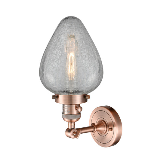 Franklin Restoration One Light Wall Sconce in Antique Copper (405|203SW-AC-G165)