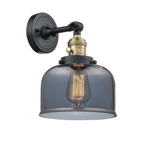 Franklin Restoration One Light Wall Sconce in Black Antique Brass (405|203SW-BAB-G73)