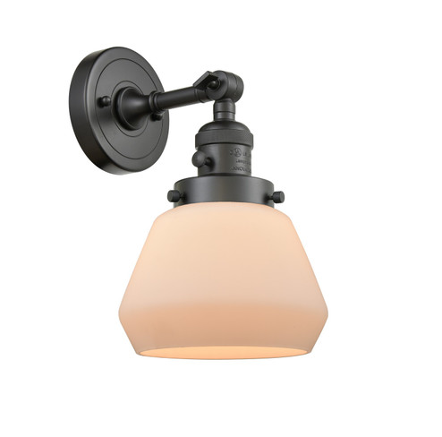 Franklin Restoration LED Wall Sconce in Oil Rubbed Bronze (405|203SW-OB-G171-LED)