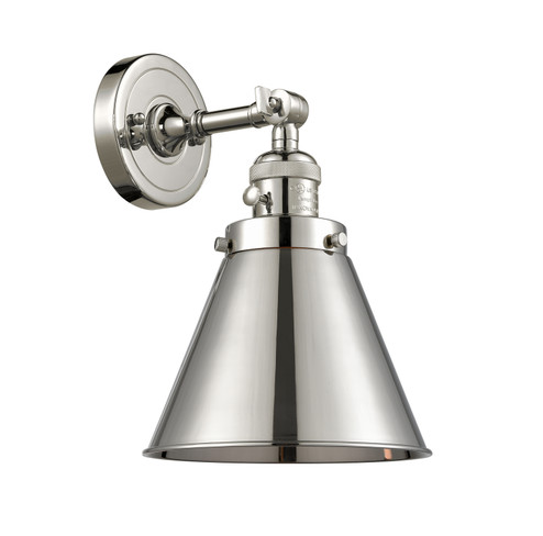 Franklin Restoration LED Wall Sconce in Polished Chrome (405|203SW-PC-M10-PC-LED)