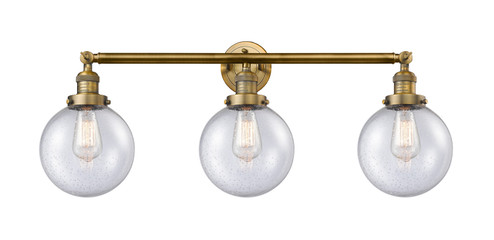 Franklin Restoration LED Bath Vanity in Brushed Brass (405|205-BB-G204-8-LED)