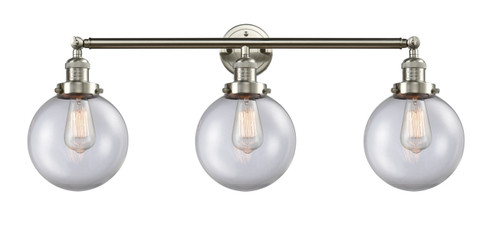 Franklin Restoration LED Bath Vanity in Brushed Satin Nickel (405|205-SN-G202-8-LED)