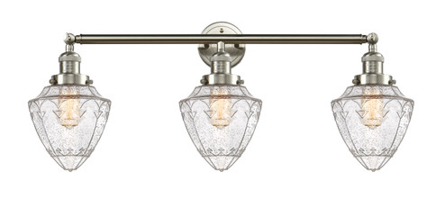 Franklin Restoration LED Bath Vanity in Brushed Satin Nickel (405|205-SN-G664-7-LED)