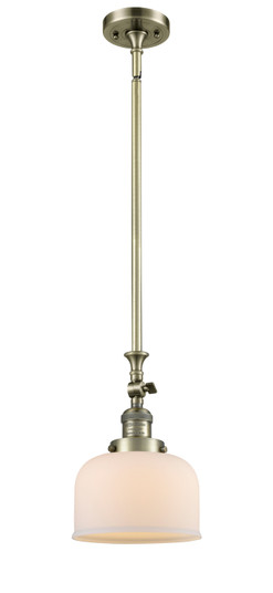 Franklin Restoration One Light Mini Pendant in Antique Brass (405|206-AB-G71)