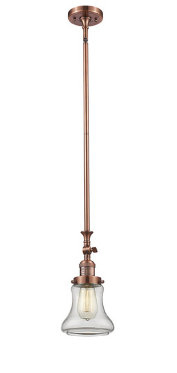 Franklin Restoration One Light Mini Pendant in Antique Copper (405|206-AC-G192)