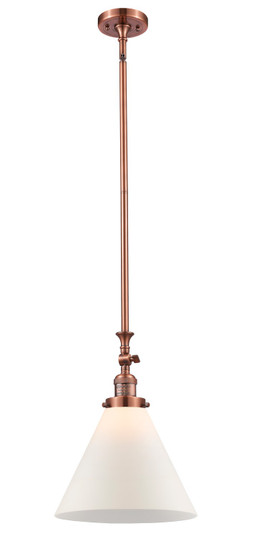 Franklin Restoration LED Mini Pendant in Antique Copper (405|206-AC-G41-L-LED)