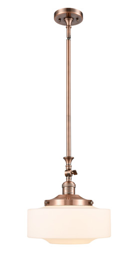 Franklin Restoration LED Mini Pendant in Antique Copper (405|206-AC-G691-12-LED)